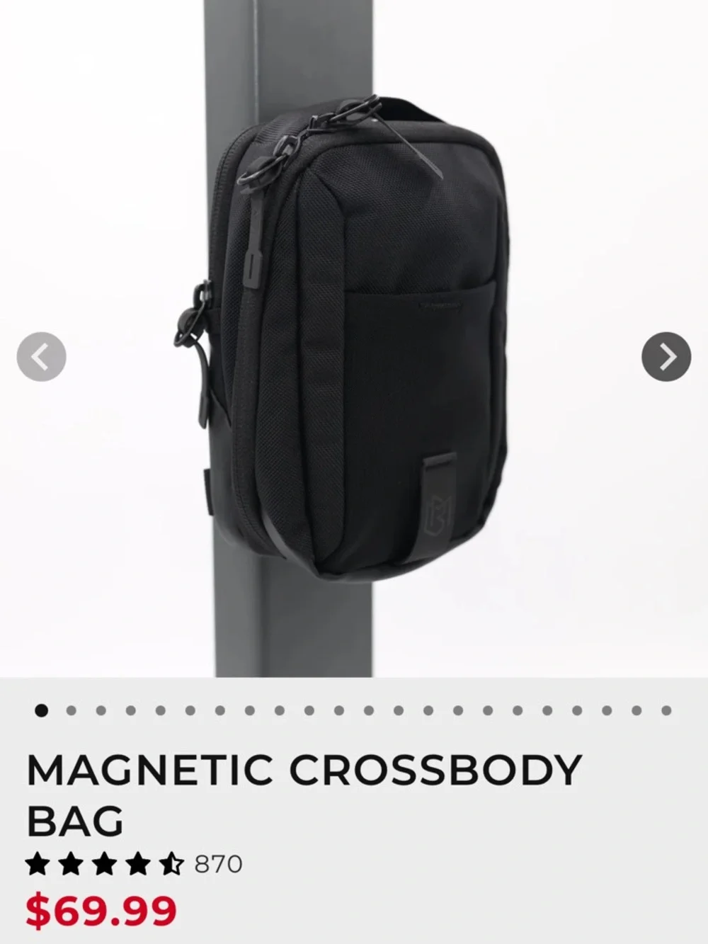 MAGNETIC CROSSBODY BAG - Picture 8 of 10